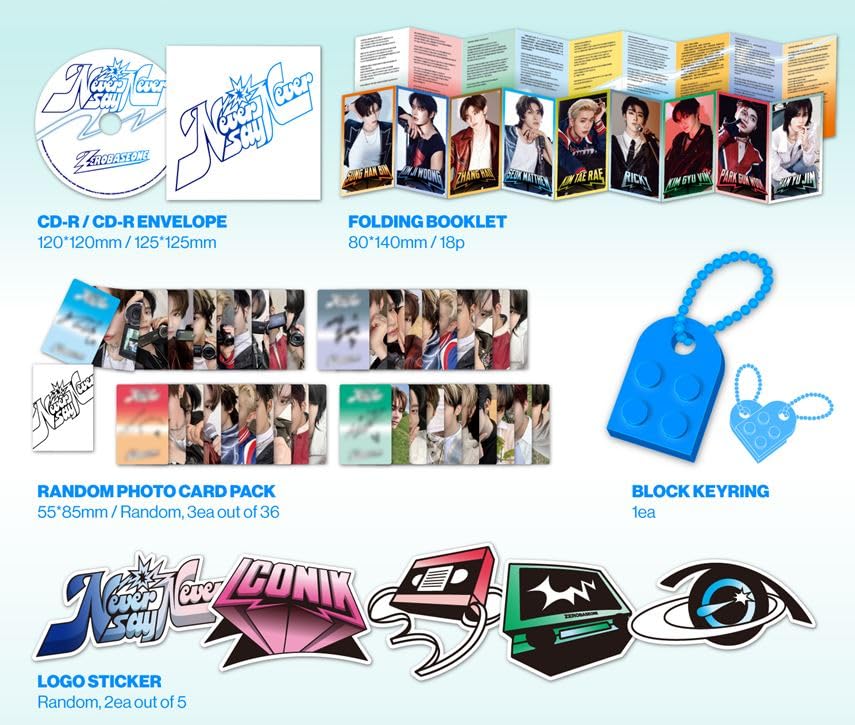 Amazon.co.jp: ZEROBASEONE - THE 1ST FULL ALBUM [ NEVER SAY